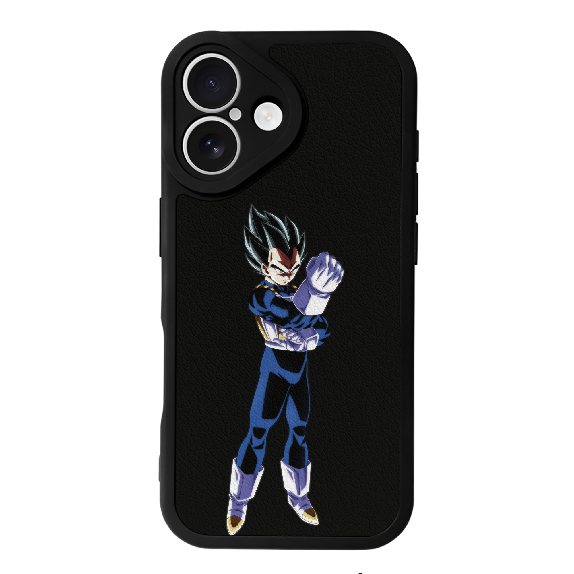 （画像用） ドラゴンボール ベジータ四世（Bejīta Yonsei）DRAGON BALL Vegeta IV 【iPhone 16シリーズ対応】シリコンスマホケース（レザー調） 材質：シリコン